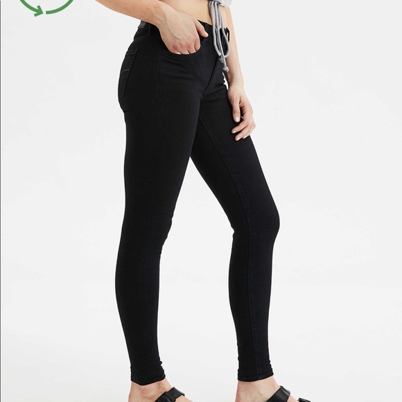 AEO Black Jeggings - Picture 3 of 6